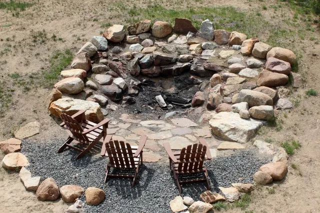 This is one of the biggest firepits I've ever seen.