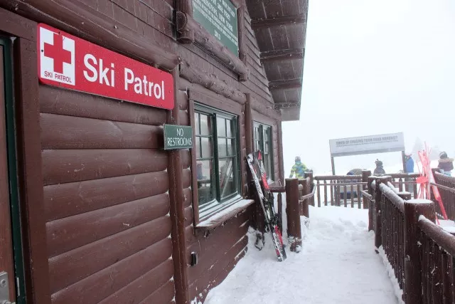 Ski patrol stations are located all over Whiteface Mountain and enable ski patrollers to get to an accident quickly.