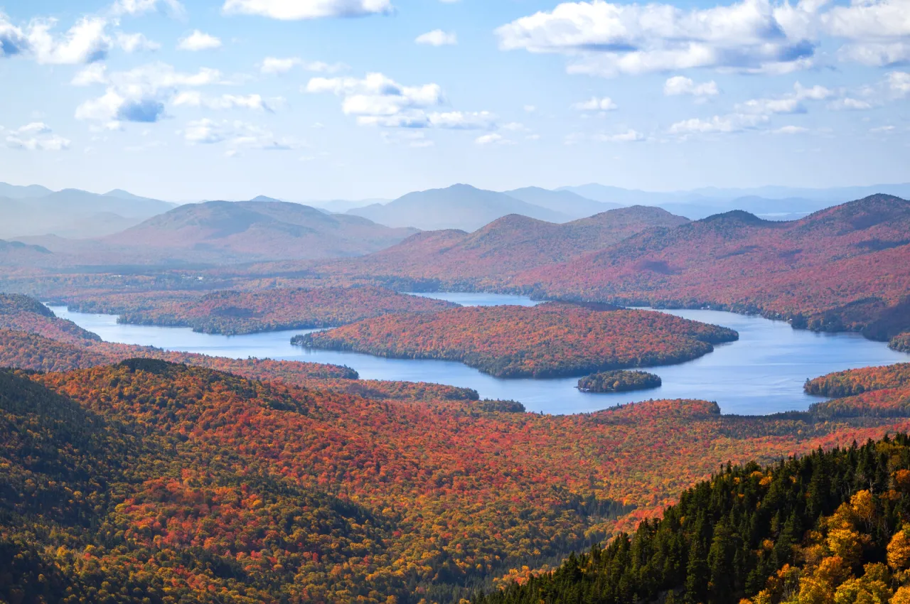 Fall views in the Whiteface Region