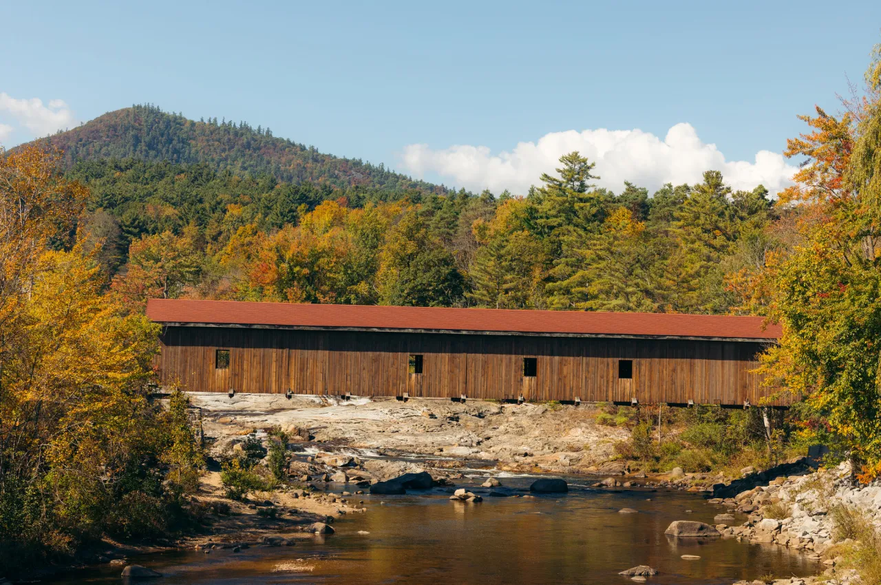 Covered Bridge in Jay