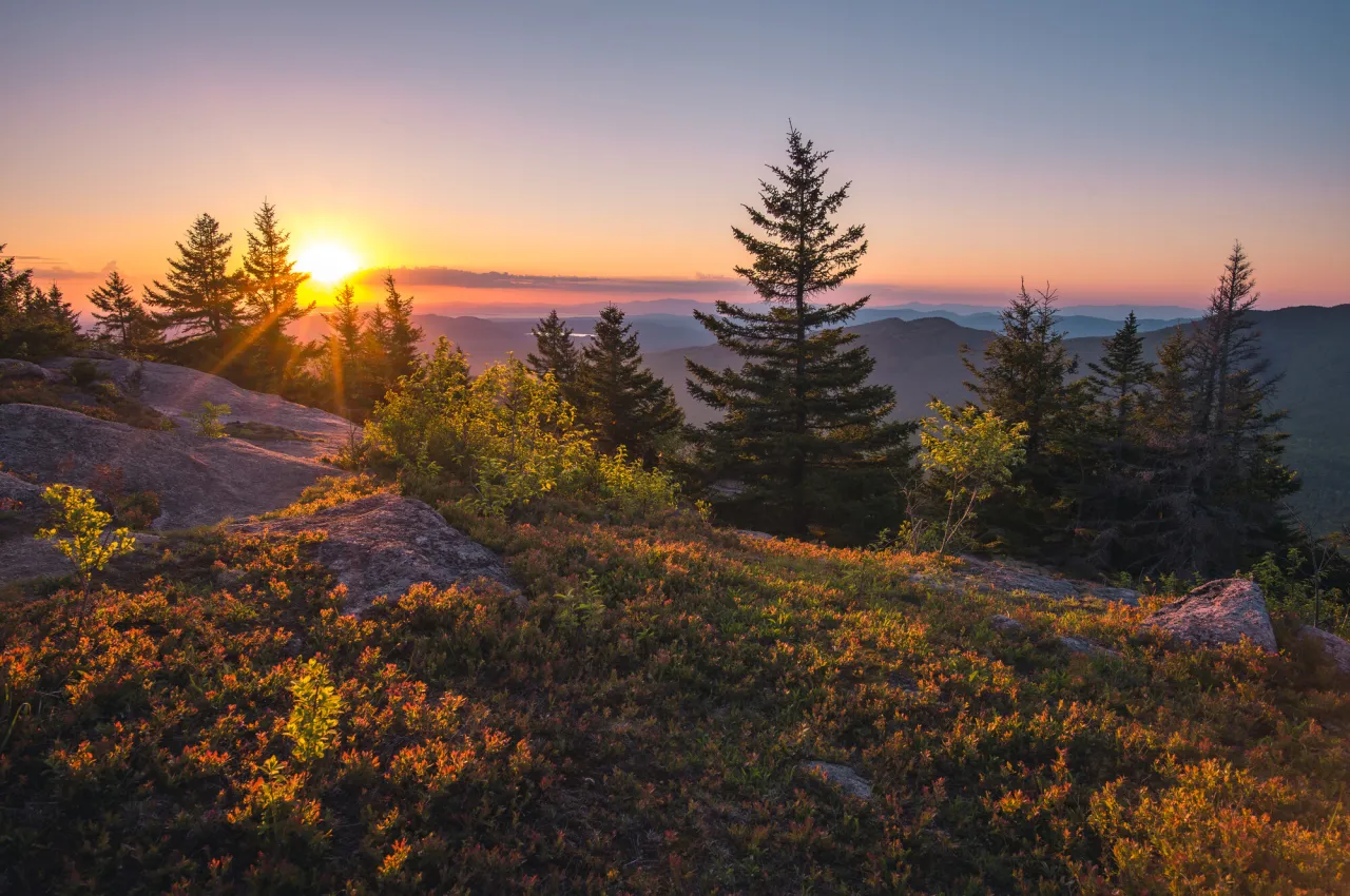 Fall summit views.