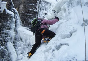 ice climbing