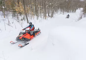 snowmobiling