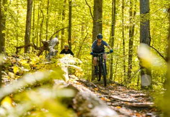 mountain biking