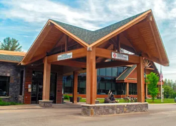 Entry way to Family Health at Lake Placid