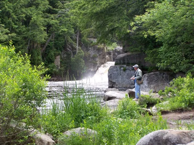 Fishing in the Wilmington Flume