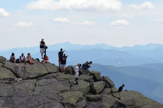 Top of Whiteface Memorial Highway - what a view!