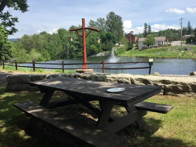 Bridge Park picnic spot