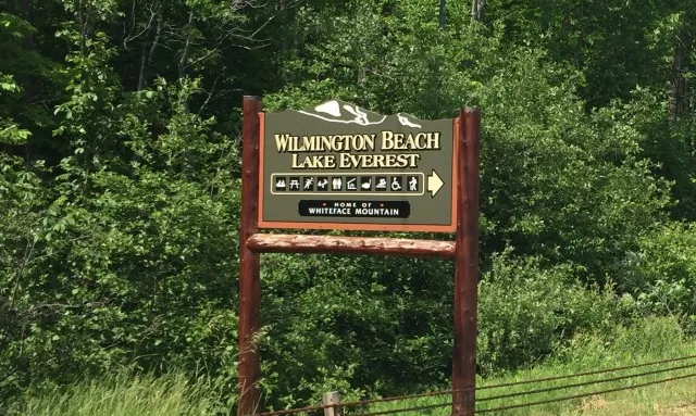 Wilmington Beach sign