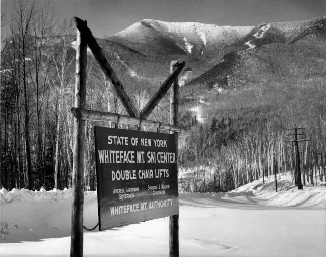 Whiteface in the 1950s.