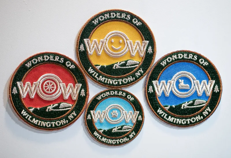 The four WOW patches.